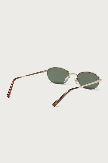Luella Round Metal Sunglasses
