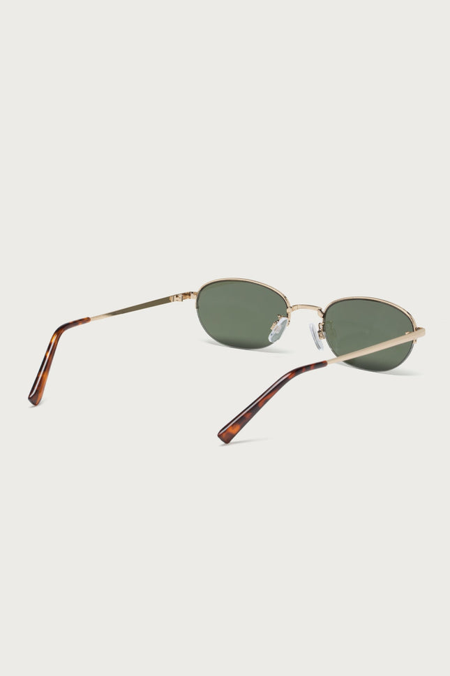 Luella Round Metal Sunglasses