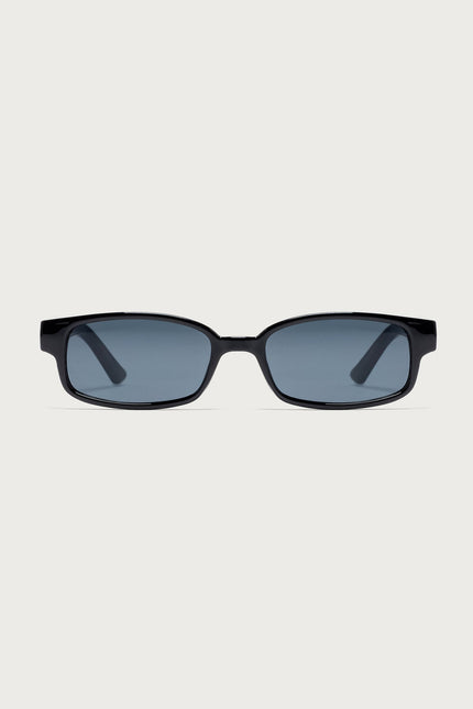 Keeley Rectangle Sunglasses - Black