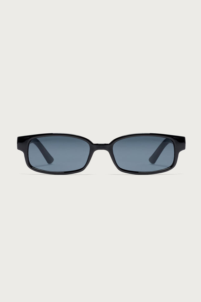 Keeley Rectangle Sunglasses - Black
