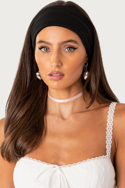 Take On The Day Headband - Black