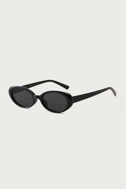 Rosalie Oval Sunglasses - Black