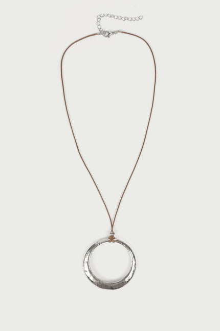 Lasso Pendant Cord Necklace
