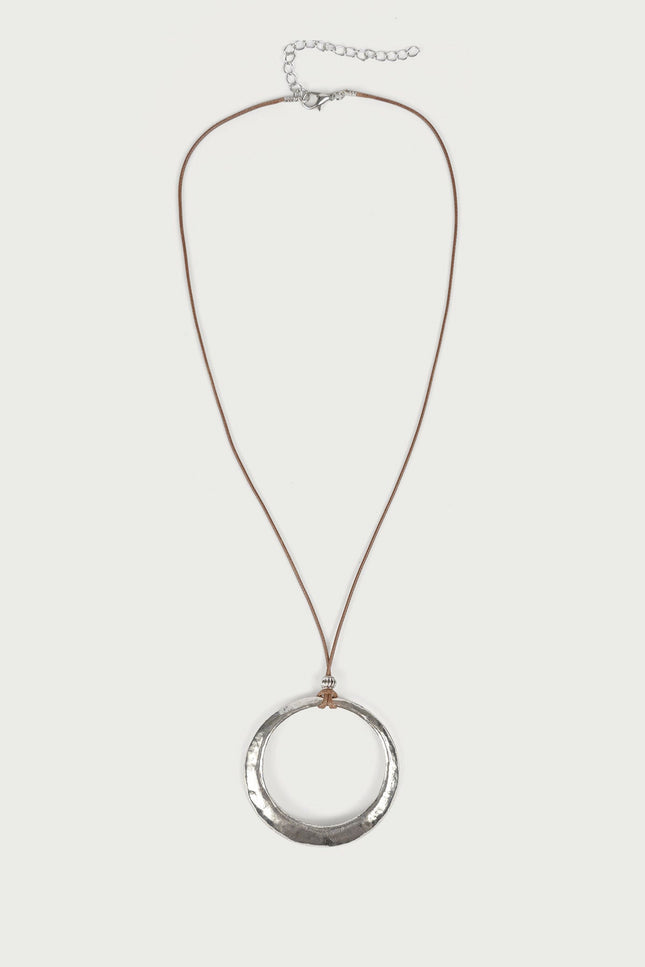 Lasso Pendant Cord Necklace