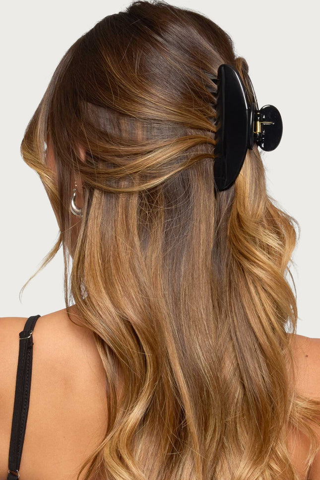 Clean Girl Hair Clip - Black