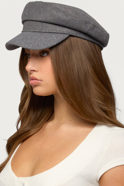 Baker Boy Hat - Gray