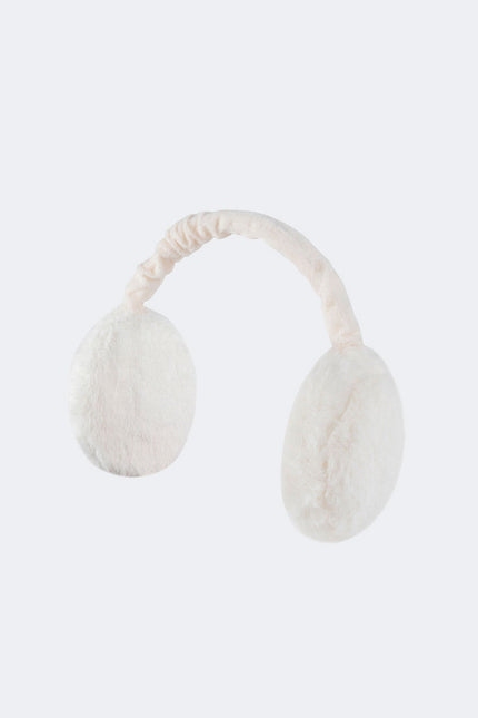 Fluffy Ear Muffs - White