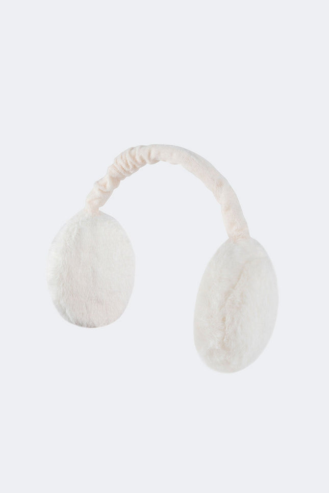Fluffy Ear Muffs - White