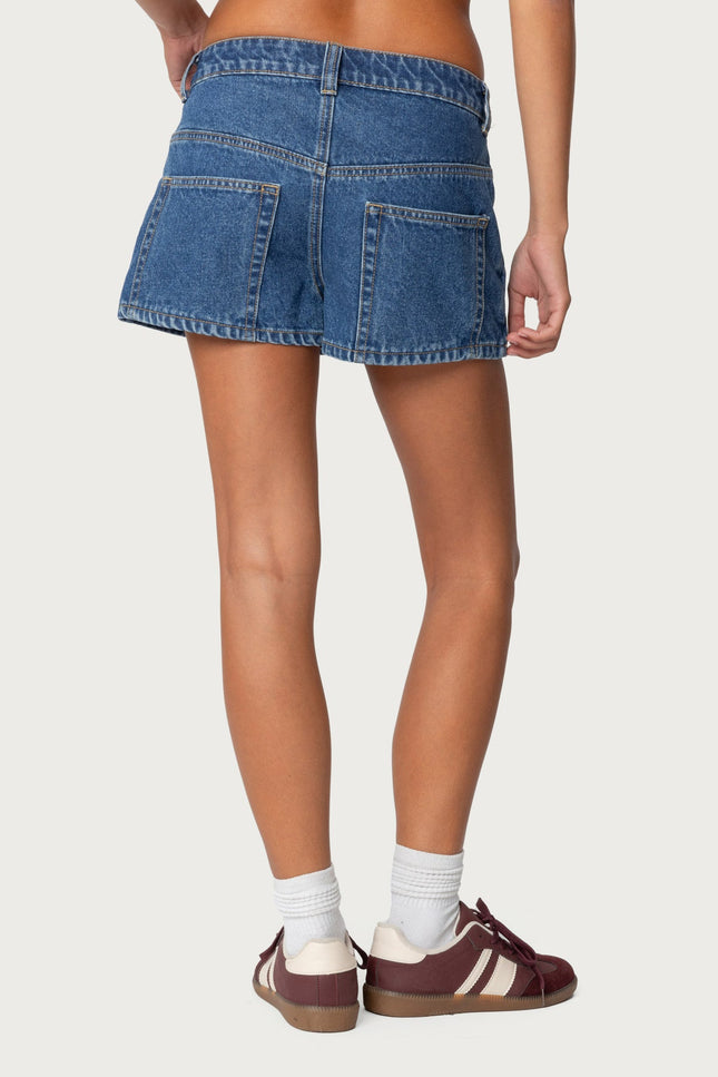 Talia Micro Skort - Dark Blue