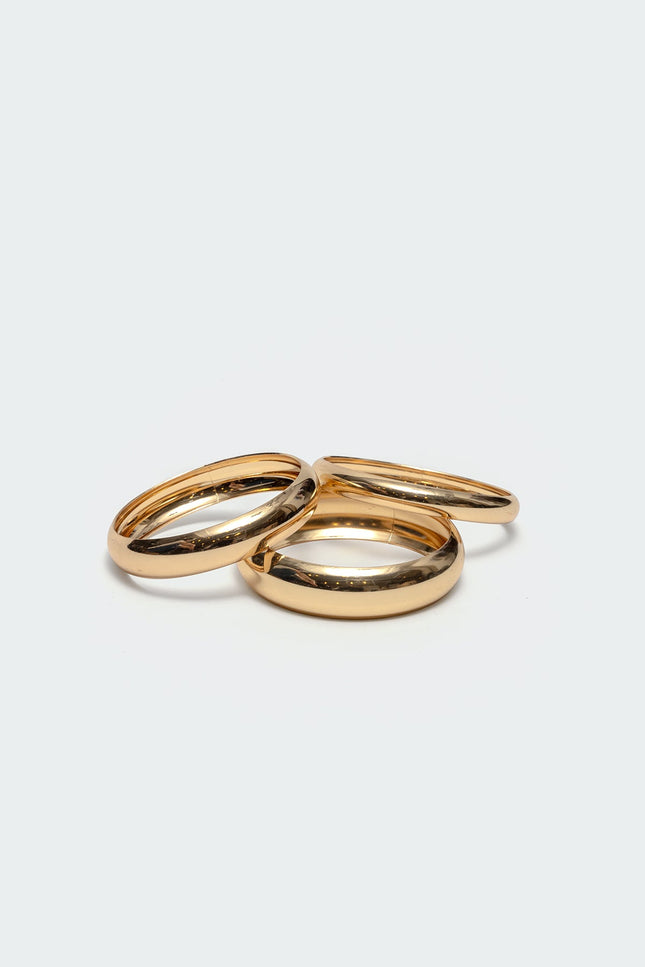 Bangle Bracelet Pack - Gold