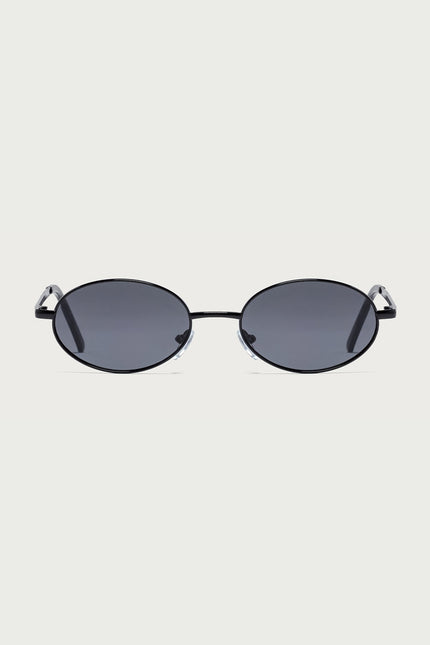Naomie Oval Metal Sunglasses - Oxford