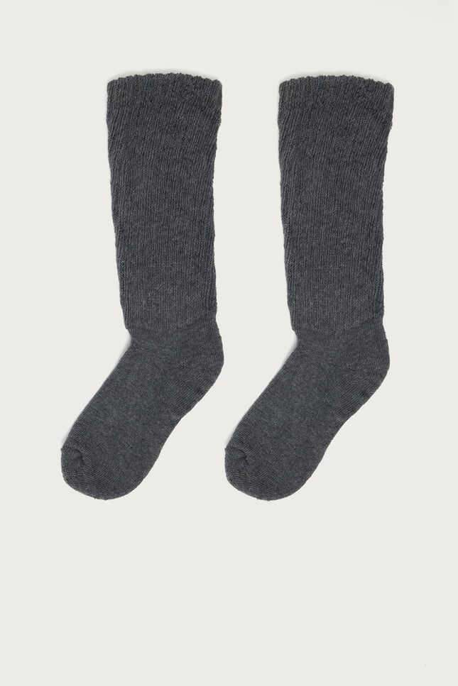 Scrunch Socks - Charcoal