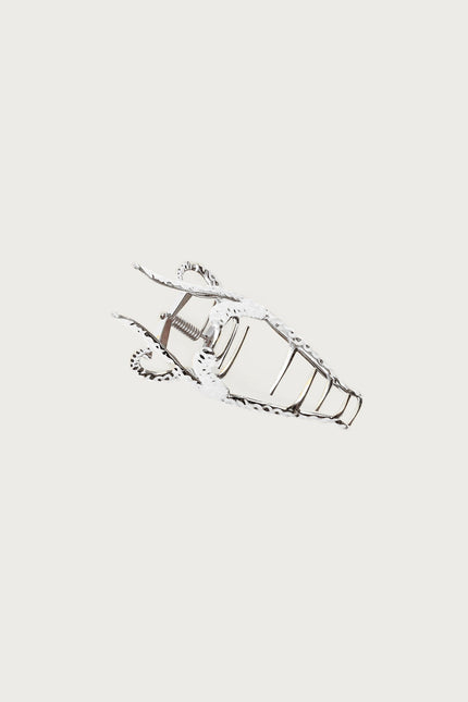 Starr Claw Clip - Silver