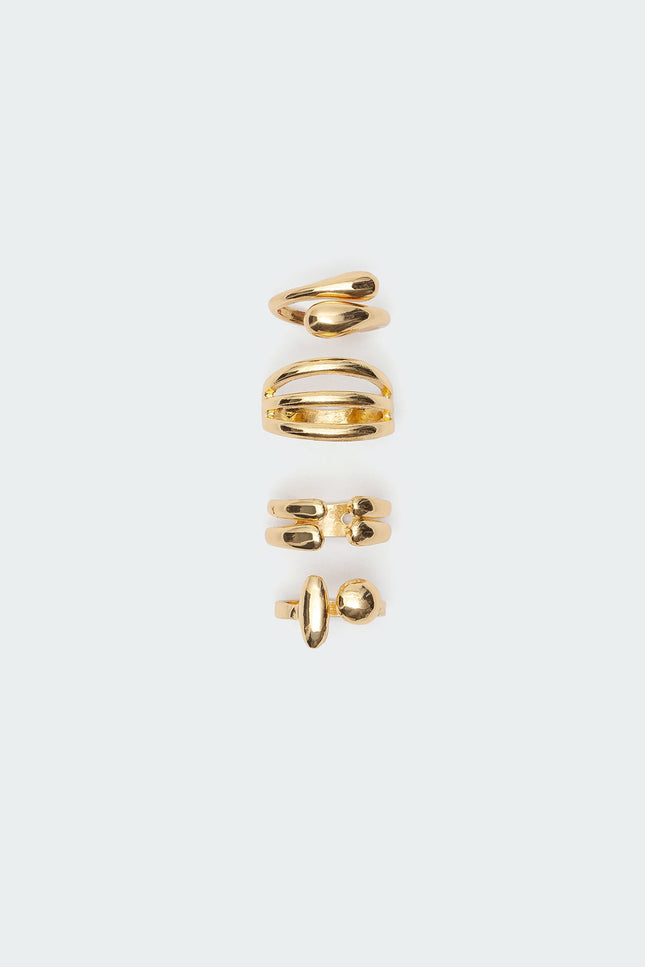 Mixed Ring Pack - Gold