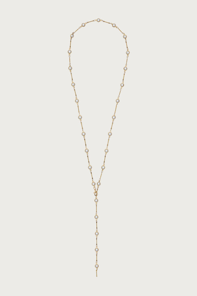 Pearled Up Necklace - Gold
