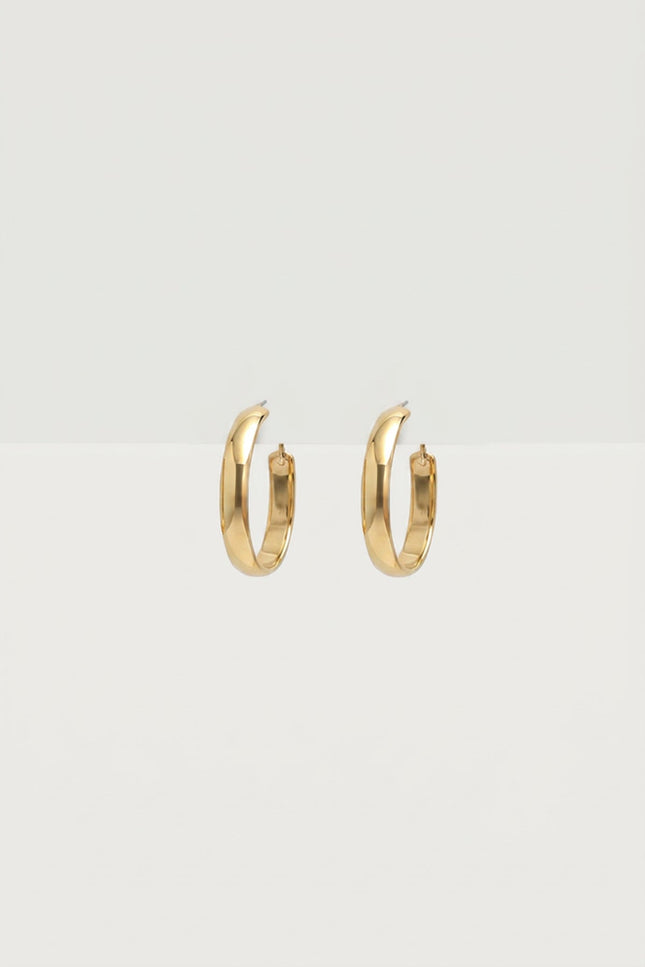 Willa Huggy Hoop Earrings - Gold