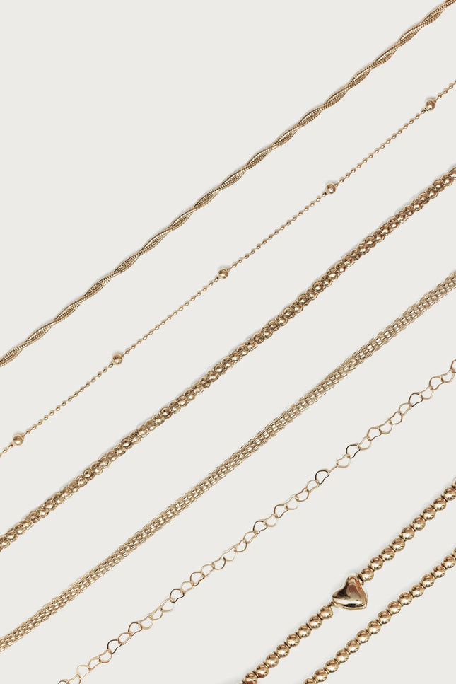Stacked Up Bracelet Pack - Gold