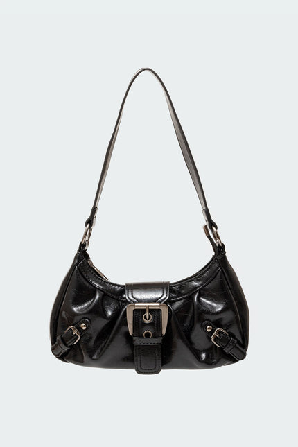That Girl Faux Leather Bag - Black