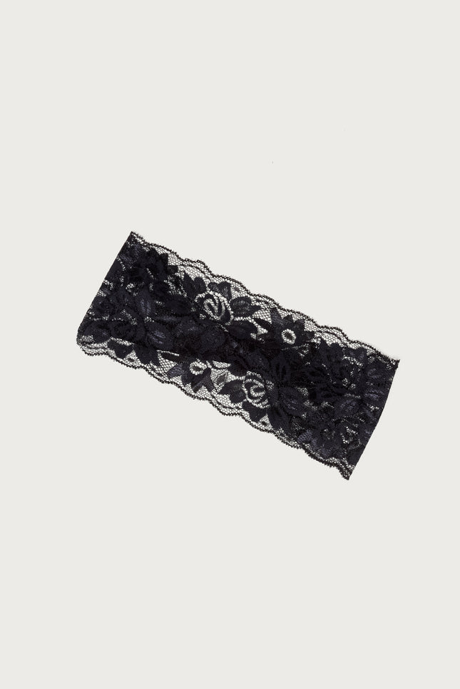 Mitsy Lace Headband - Black