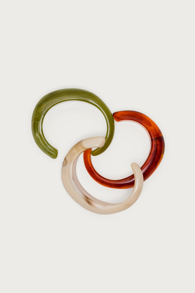 Chunky Statement Cuff Bracelet Pack - Mix