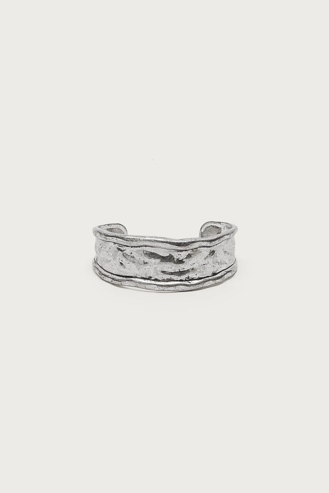 Vintage Look Arm Cuff - Silver