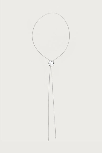 Bolo Necklace - Silver