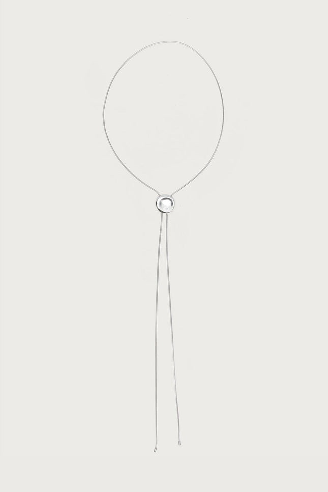 Bolo Necklace - Silver