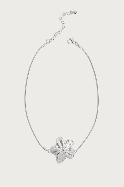 Botanical Babe Necklace - Silver