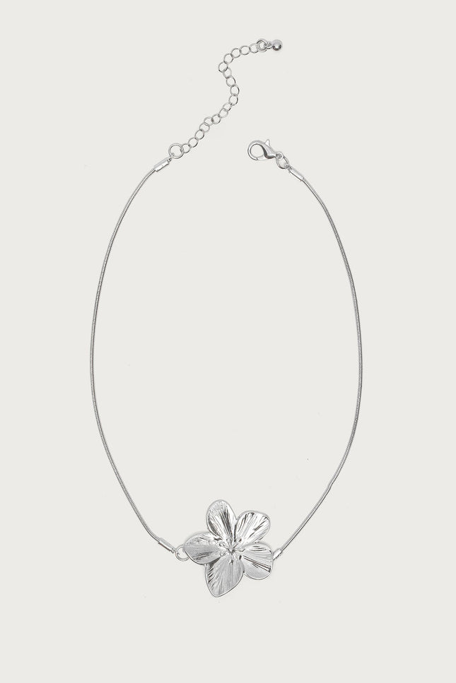 Botanical Babe Necklace - Silver