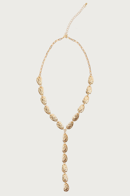Cascading Pendant Necklace - Gold