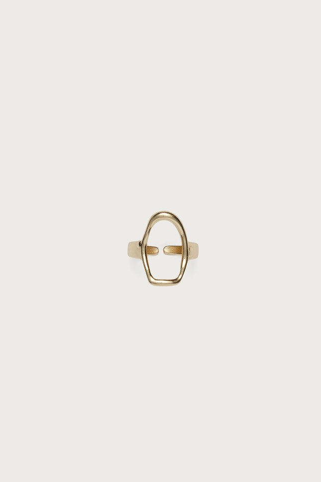 Oval Ring - Gold