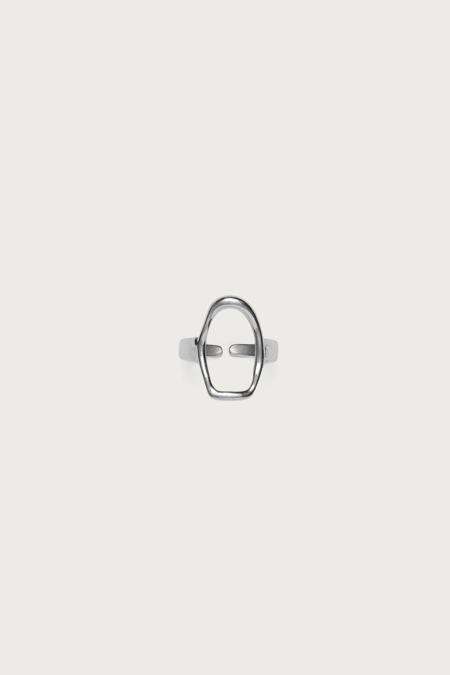 Oval Ring - Silver