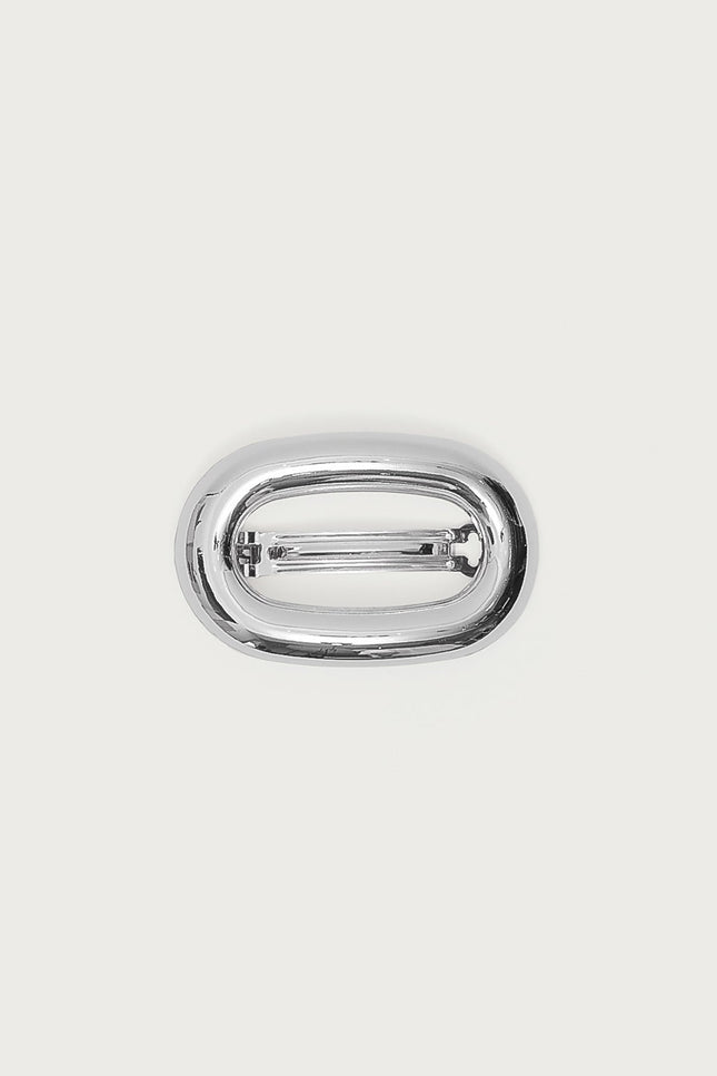 Hair Barrette - Silver