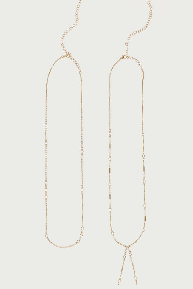 Sparkle & Shine Belly Chain - Gold