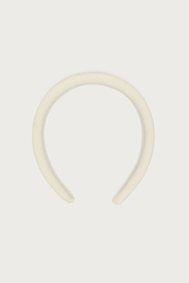 Blair Padded Headband - Cream