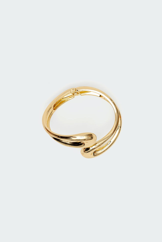 Wrap Cuff Bracelet - Gold