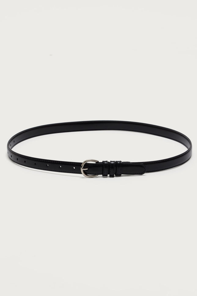 Goldey Faux Leather Belt - Oxford