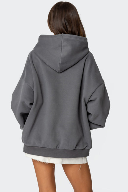98 Oversized Hoodie - Gray