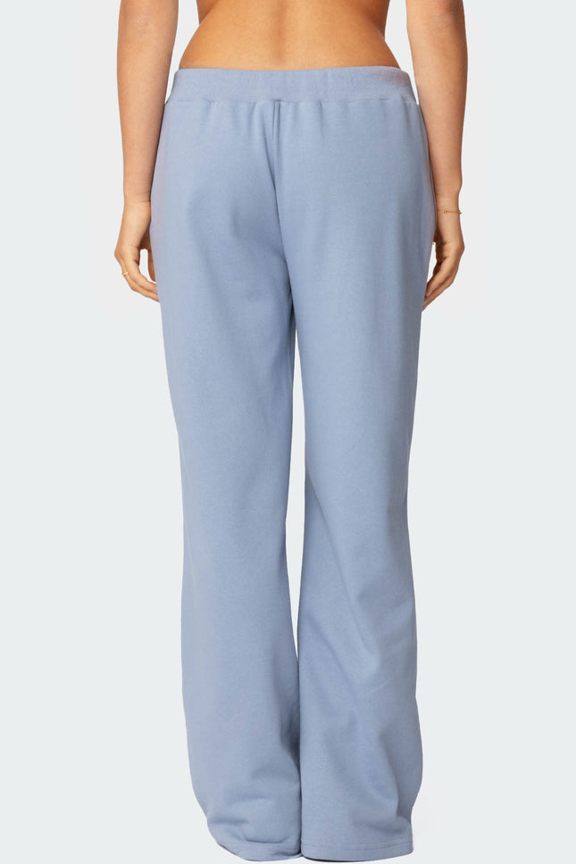 French Terry Straight Leg Sweatpants