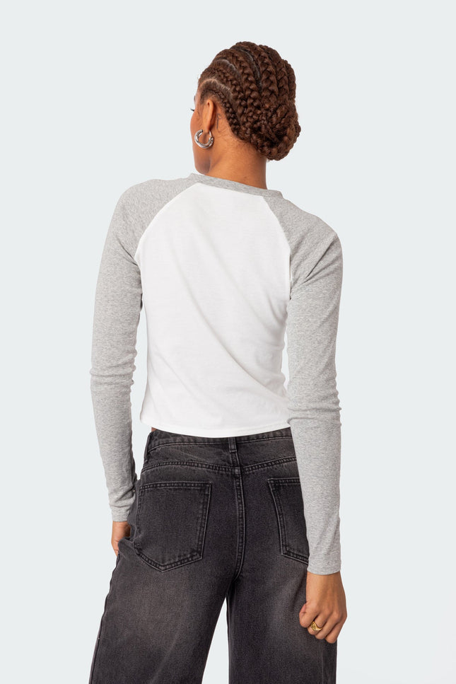 Raya Long Sleeve T Shirt - White