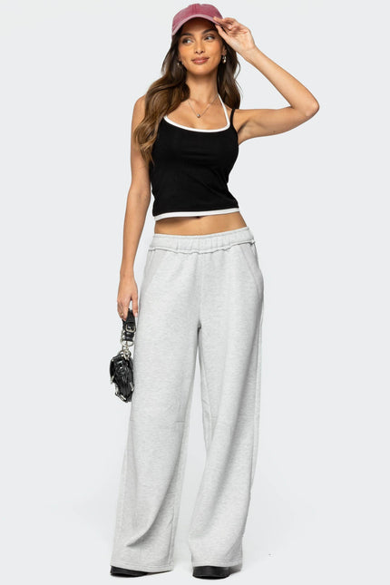 Kori Oversized Sweatpants - Gray Melange