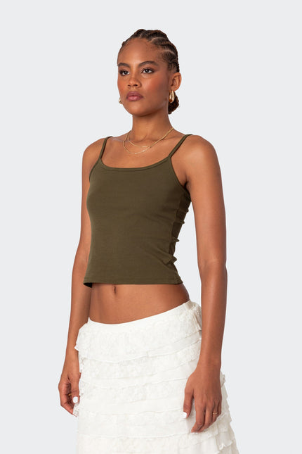 Deanna Tank Top - Olive