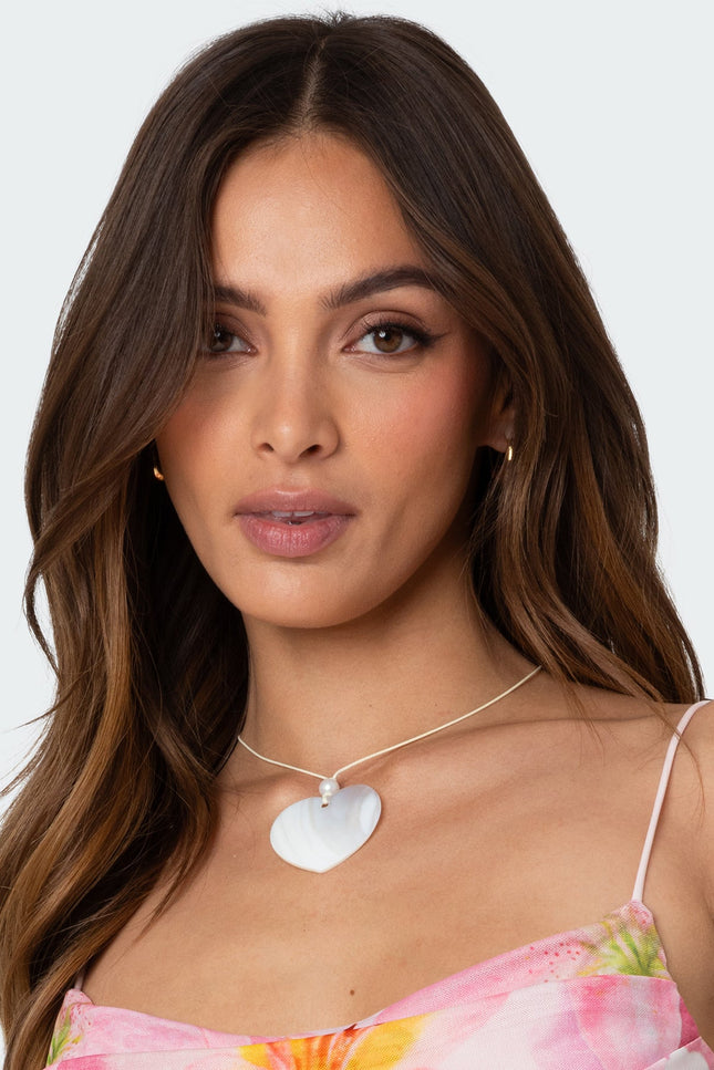 Heart Cord Necklace