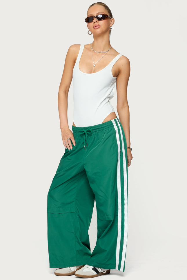Petite Fauna Nylon Track Pants