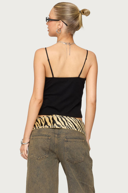 Rosina Tank Top - Black