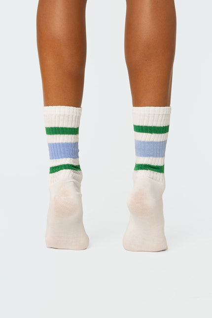 Triple Striped Socks
