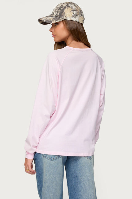 80 Oversized T-Shirt - Light Pink