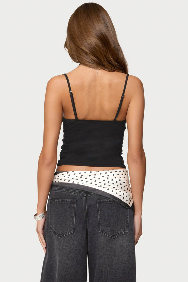 Jezebel Ruffle Tank Top