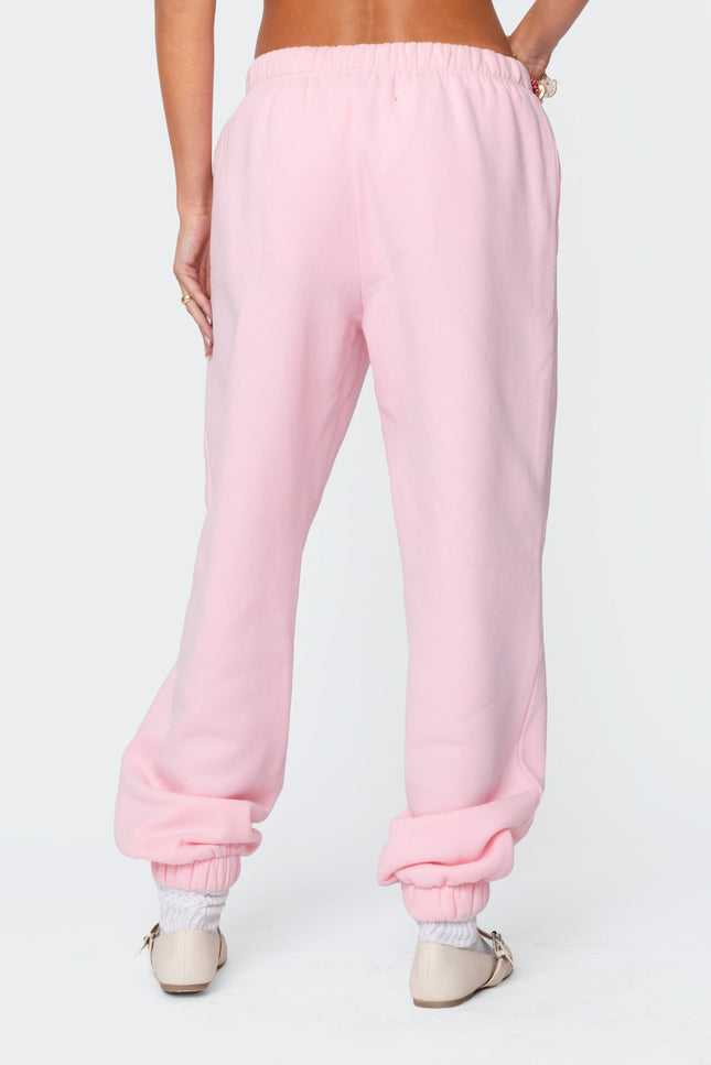Clark Oversized Sweatpants - Light Pink