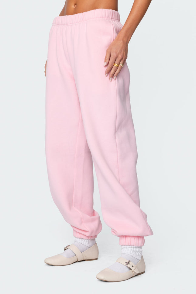 Clark Oversized Sweatpants - Light Pink